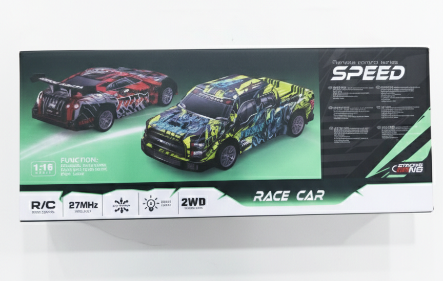 Super Race R/C Sports Car Toy for Kids | Remote Control Racing Car with LED Lights & High-Speed Performance