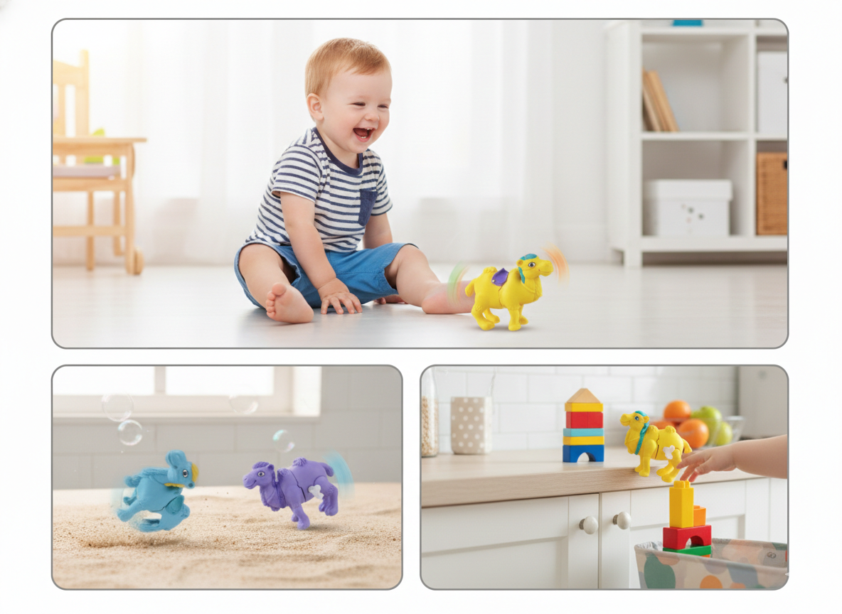 Wind-Up Camel Toy for Kids | Running Camel Clockwork Toy