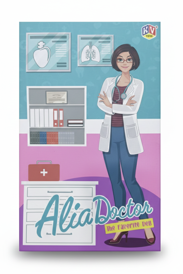 Doctor Doll Set for Girls | Fashion Doll with Medical Kit Accessories