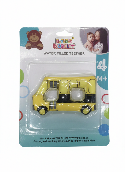 RASHU Water Filled Baby Teether (4+ Months), Cooling Teething Toy for Infants