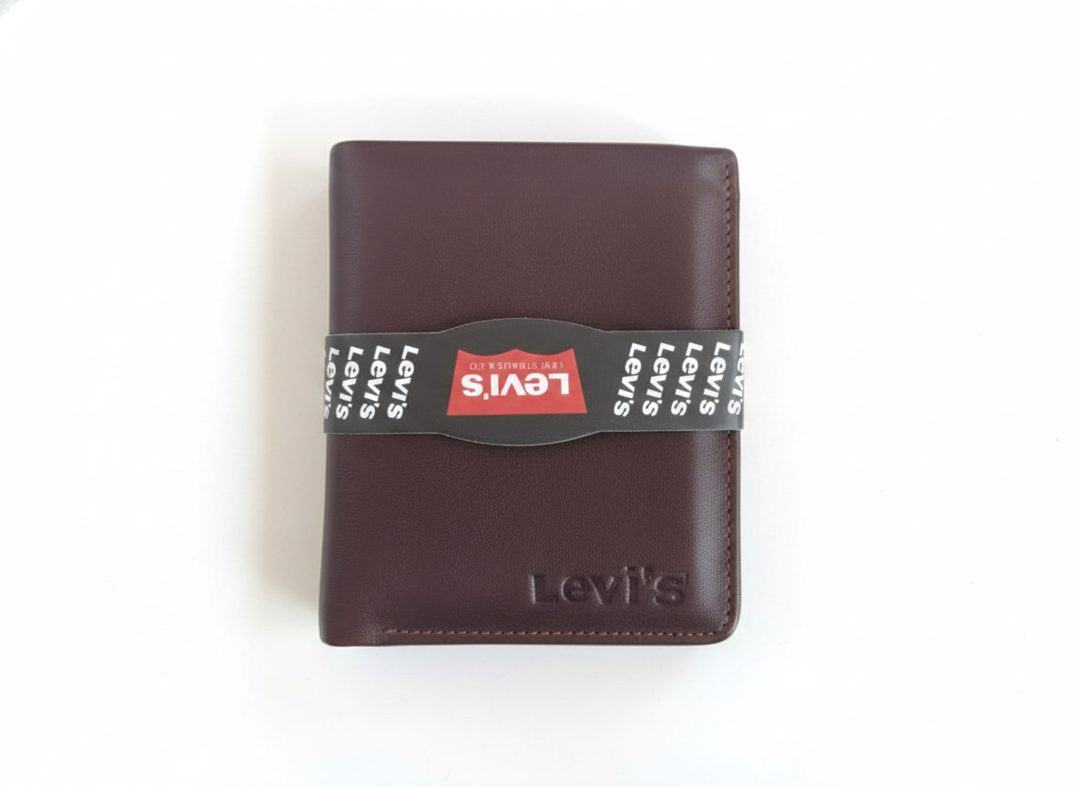 Men’s Genuine Leather Wallet | Bifold Wallet with Coin Pocket