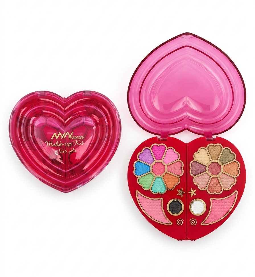 Heart Shape Makeup Kit for Girls & Women