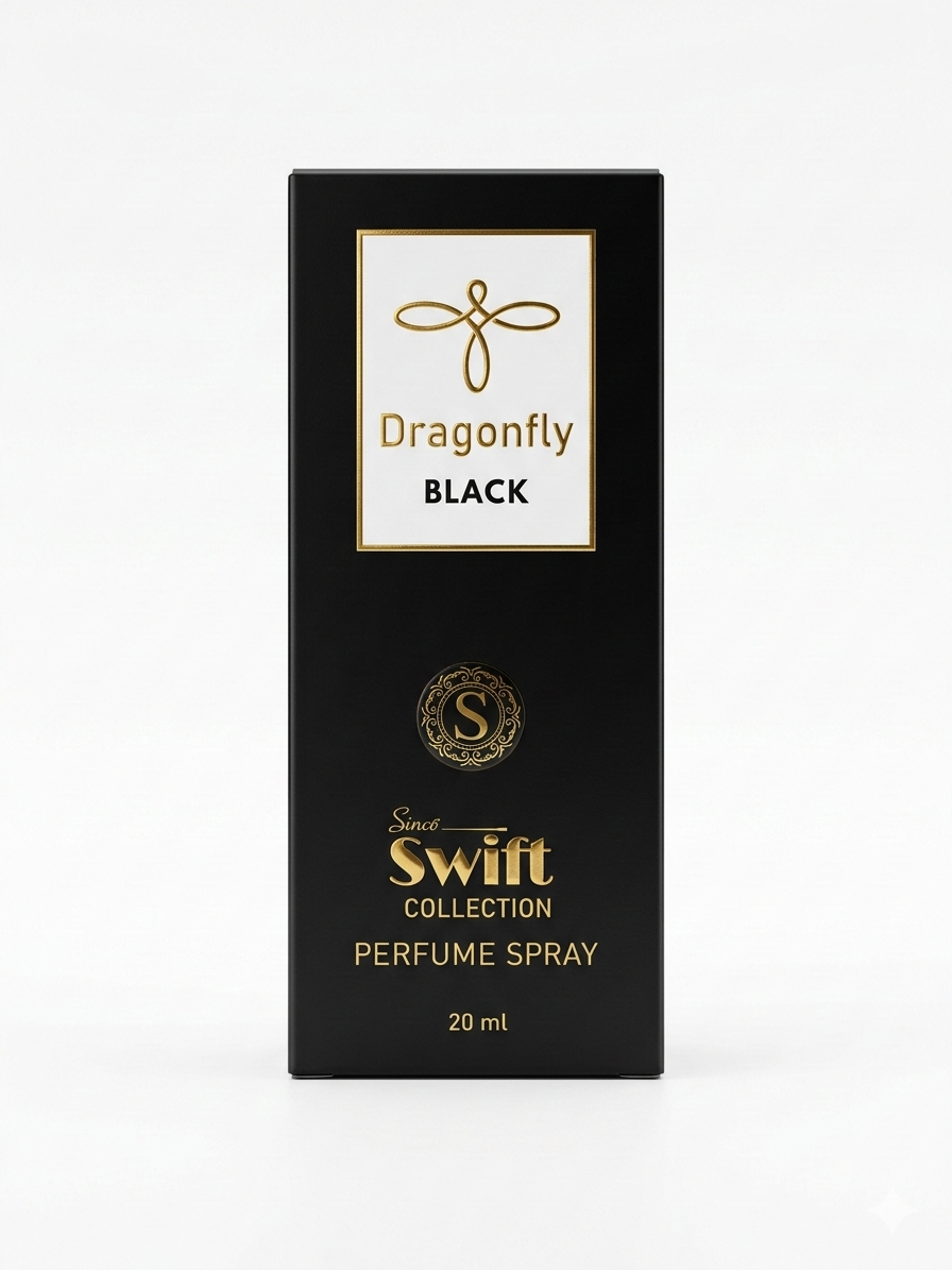 Black Edition Premium Perfume Spray 20 ml | Long Lasting Luxury Fragrance with Spicy & Woody Notes