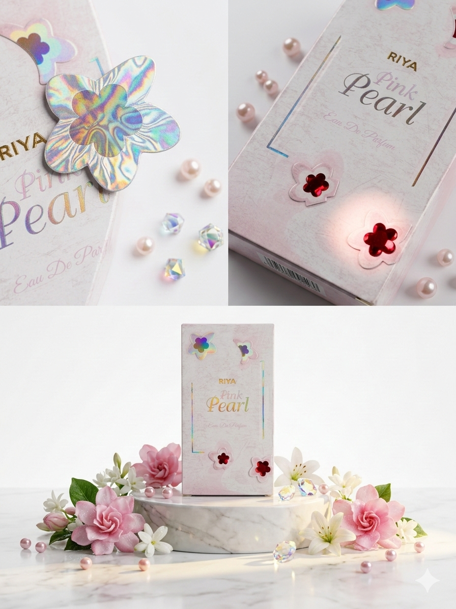 Pink Pearl Eau De Parfum for Women | Long Lasting Floral Perfume with Peony, Vanilla & Musk