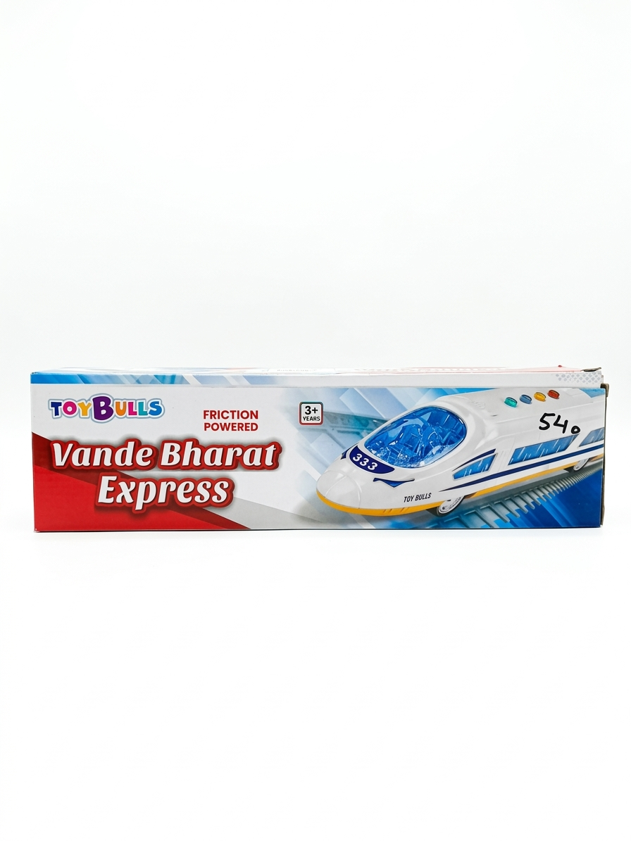 Vande Bharat Express Toy Train for Kids | Friction Powered Push & Go Train Toy