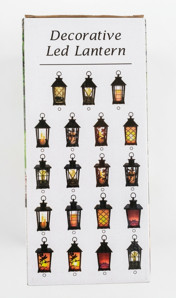 Decorative LED Lantern DIY Kit | Mini Lantern Craft Kit with Interchangeable Panels