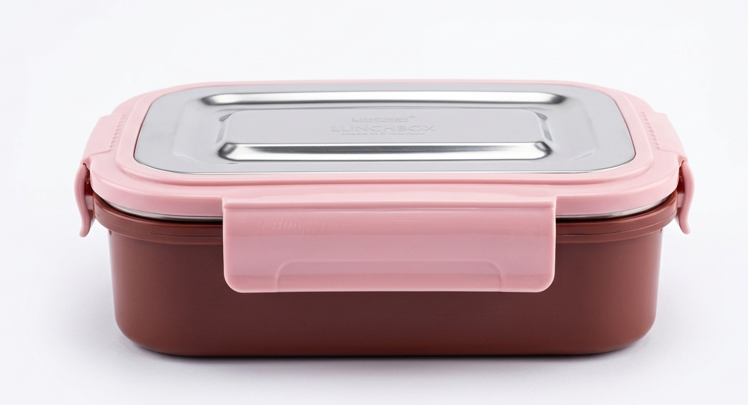 SKV Insulated Lunch Box 710ml | Stainless Steel Inner Leakproof Tiffin Box with Click Lock Lid