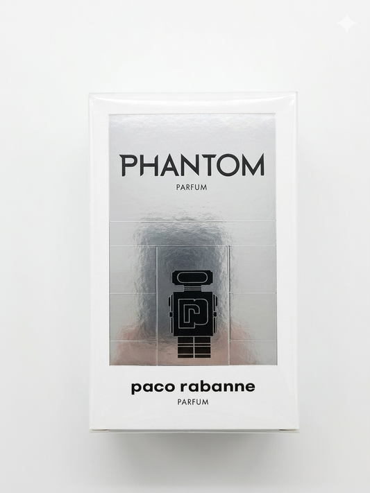 Phantom Parfum by Paco Rabanne – Long Lasting Aromatic Amber Woody Fragrance for Men