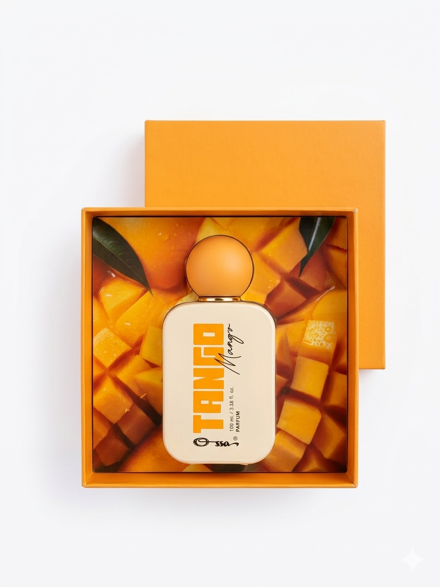 Tango Mango Perfume Eau De Parfum 100ml – Long-Lasting Tropical Mango Fragrance for Men & Women – Premium Luxury Perfume with Exotic Fresh Scent