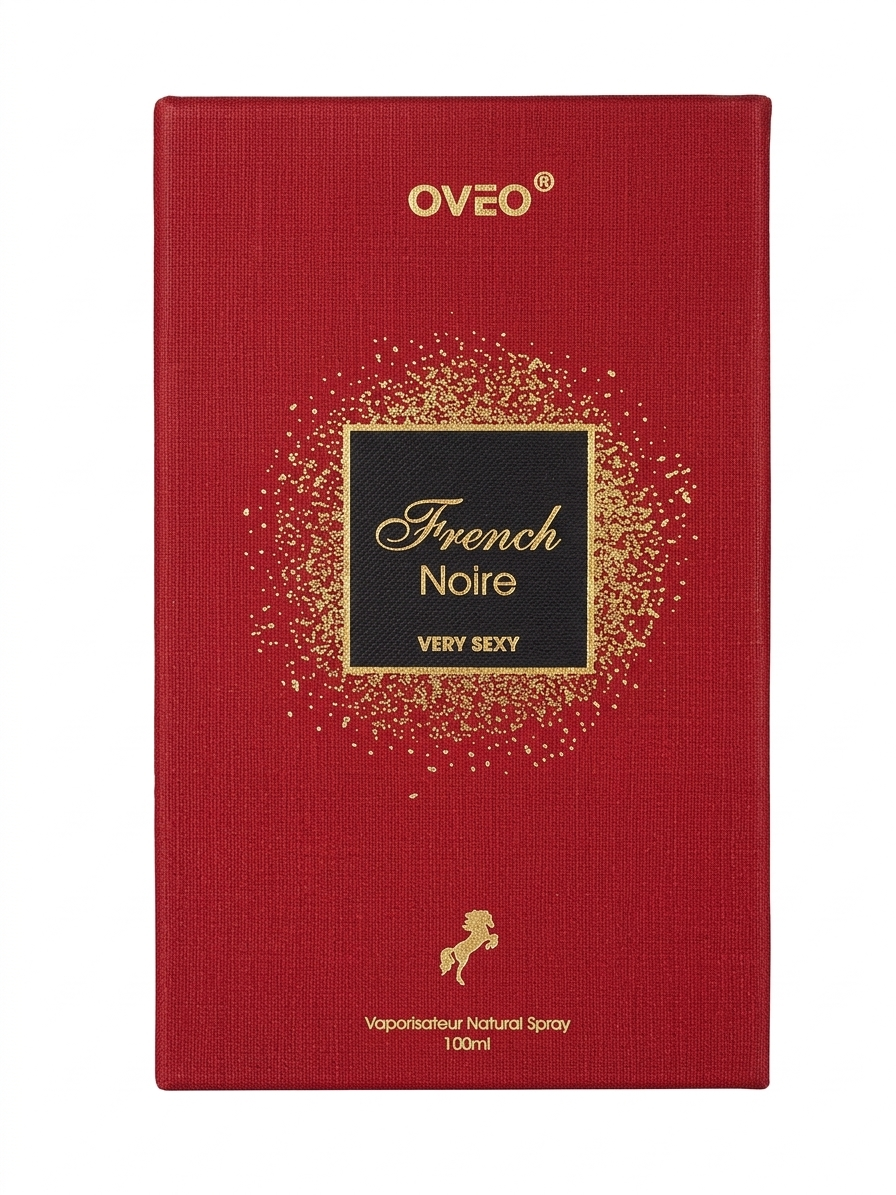 OVEO French Noire Eau De Parfum | 100ml Luxury Unisex Perfume | Long-Lasting Seductive & Mysterious Fragrance | Premium French-Inspired Scent