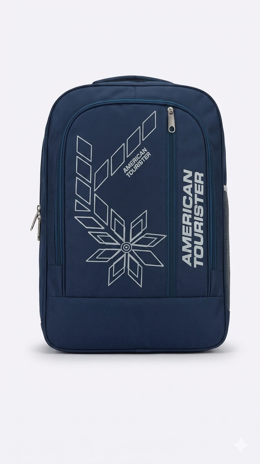 Blue Laptop Backpack for Men and Women, Water Resistant Travel Backpack with 15.6 Inch Laptop Sleeve