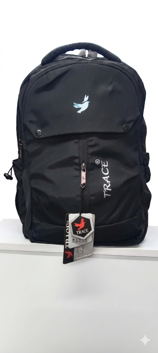lack Urban Commuter Backpack for Men and Women, Water Resistant Laptop Backpack with Multi-Compartment Storage