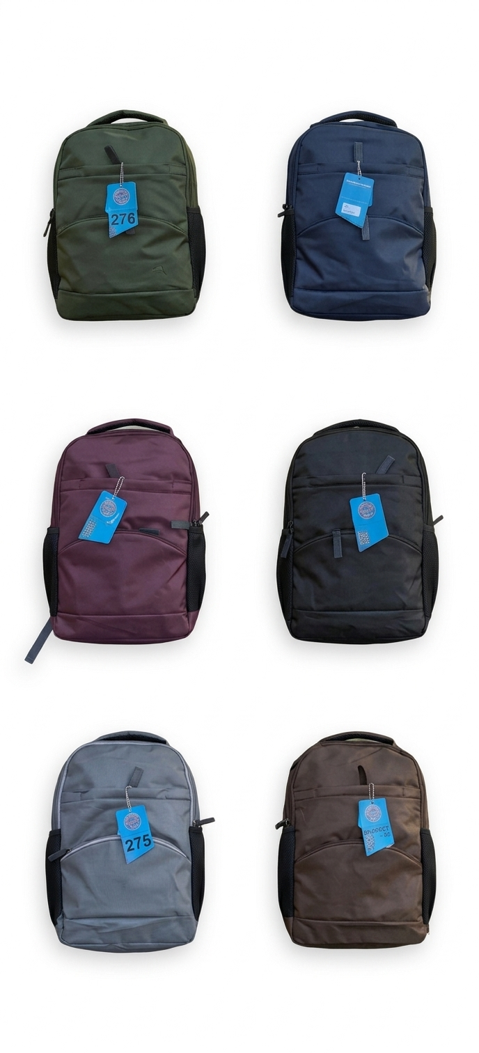 TRACE Laptop Backpack for Men and Women, Water Resistant Backpack with 15.6 Inch Laptop Sleeve, Tablet Pocket