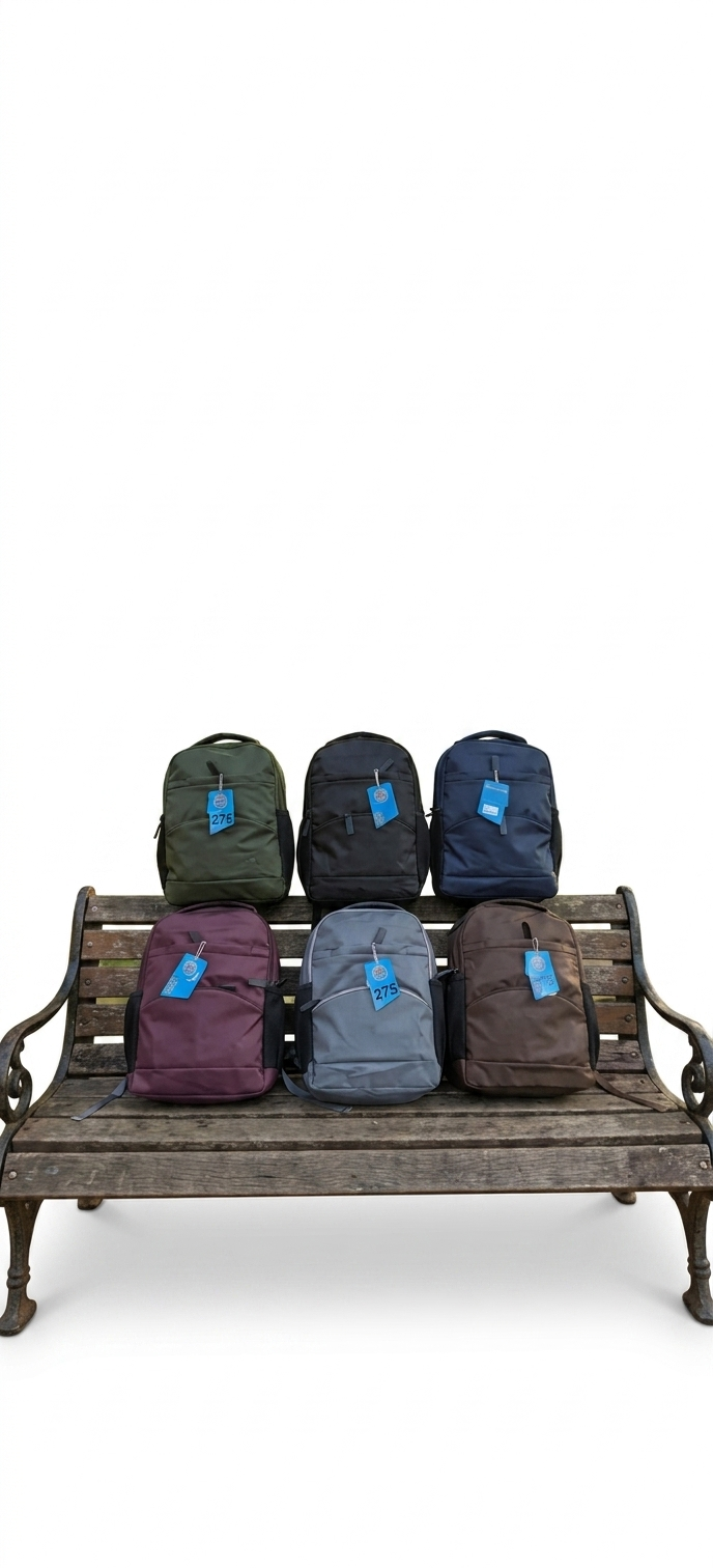 TRACE Laptop Backpack for Men and Women, Water Resistant Backpack with 15.6 Inch Laptop Sleeve, Tablet Pocket