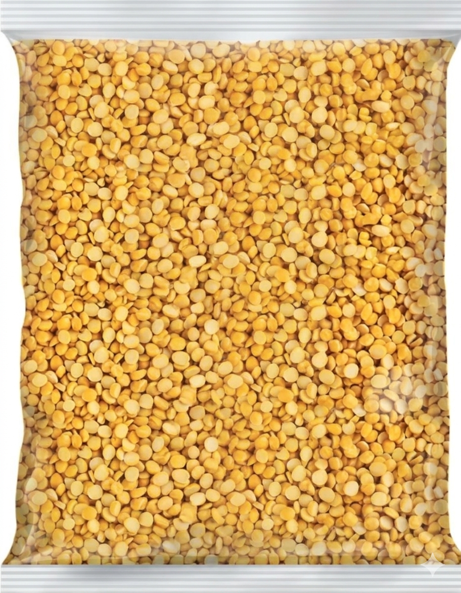 Harmal Store Organic Chana Dal 1 Kg | Premium Split Bengal Gram | 100% Natural, Chemical-Free & Unpolished