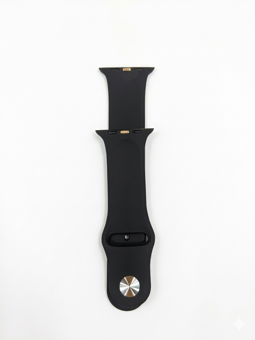 Premium Silicone Sport Band for Smartwatch | Quick-Release Strap | Sweat-Resistant, Adjustable Wrist Band