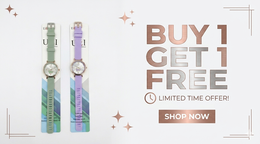 Kids Analog Watch Combo Pack (Buy 1 Get 1 Free) | Boys & Girls Wrist Watches | Silicone Strap | Quartz Movement | Stylish Casual Watches for Kids