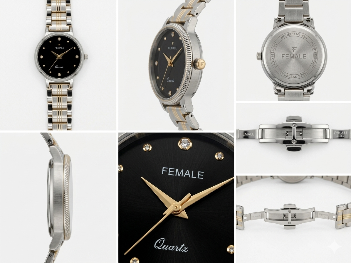 32mm Elegant Slim Watch | Scratch Resistant Glass | Stylish Casual & Formal Watch for Women