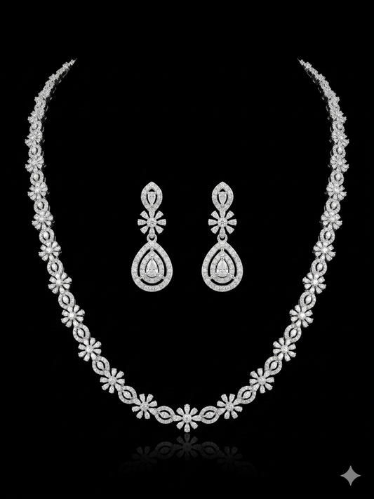 Premium Materials: High-grade genuine Zambian emeralds accented with brilliant-cut cubic zirconia.
