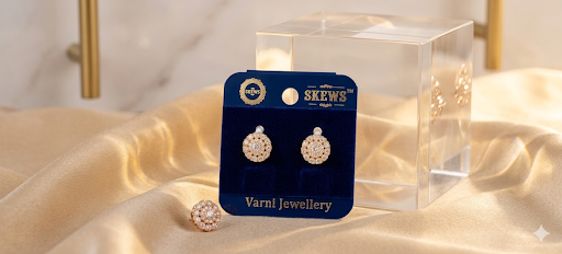 ntricate Pave Setting Cubic Zirconia Flower Post Earrings | Hypoallergenic All-Day Wear Earrings with Integrated Backing