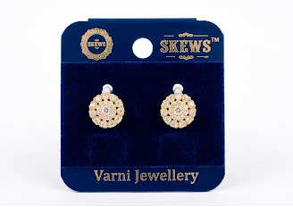 ntricate Pave Setting Cubic Zirconia Flower Post Earrings | Hypoallergenic All-Day Wear Earrings with Integrated Backing