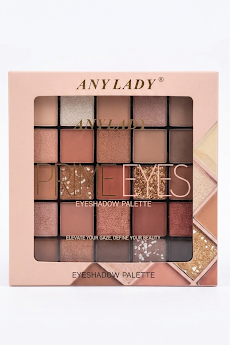 Any Lady Prime Eyes 35 Shade Eyeshadow Palette | Professional Matte & Glitter Eye Makeup Palette for Women | Highly Pigmented Long Lasting Nude Smokey Shades