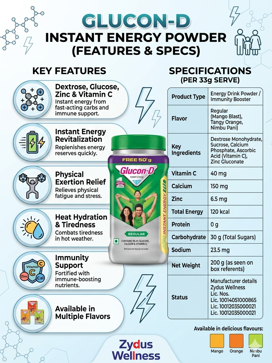 IMMUNITY BOOSTER DRINK POWDER