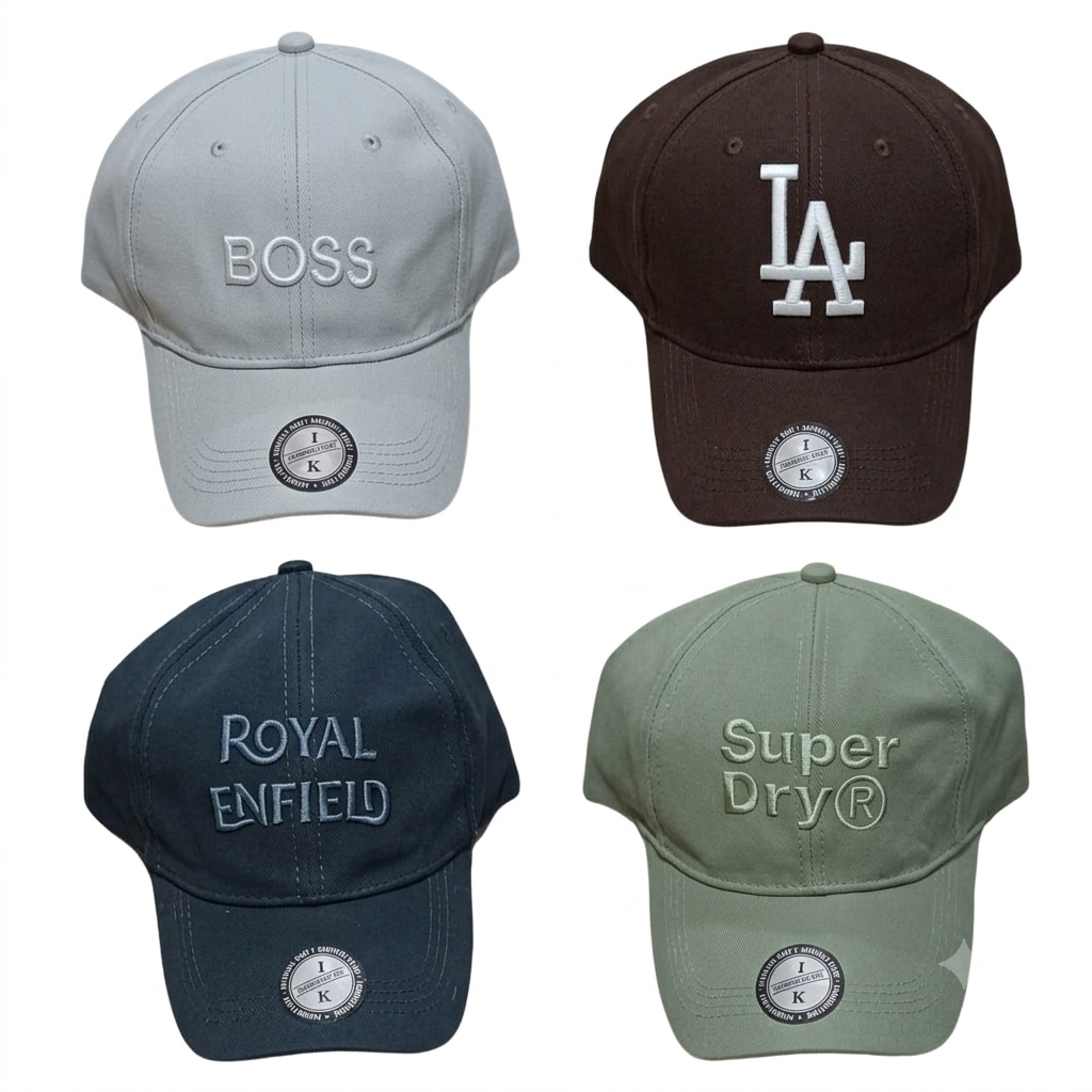 Premium Baseball Cap for Men & Women | Adjustable Cotton Sports Cap | Breathable Lightweight 6-Panel Cap |