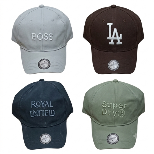Premium Baseball Cap for Men & Women | Adjustable Cotton Sports Cap | Breathable Lightweight 6-Panel Cap |