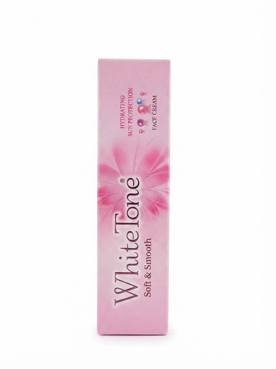 White Tone Soft & Smooth Face Cream | Lightweight Daily Moisturizing Face Cream | Hydrating & Non-Greasy Formula | Soft, Smooth & Radiant Looking Skin | Suitable for All Skin Types