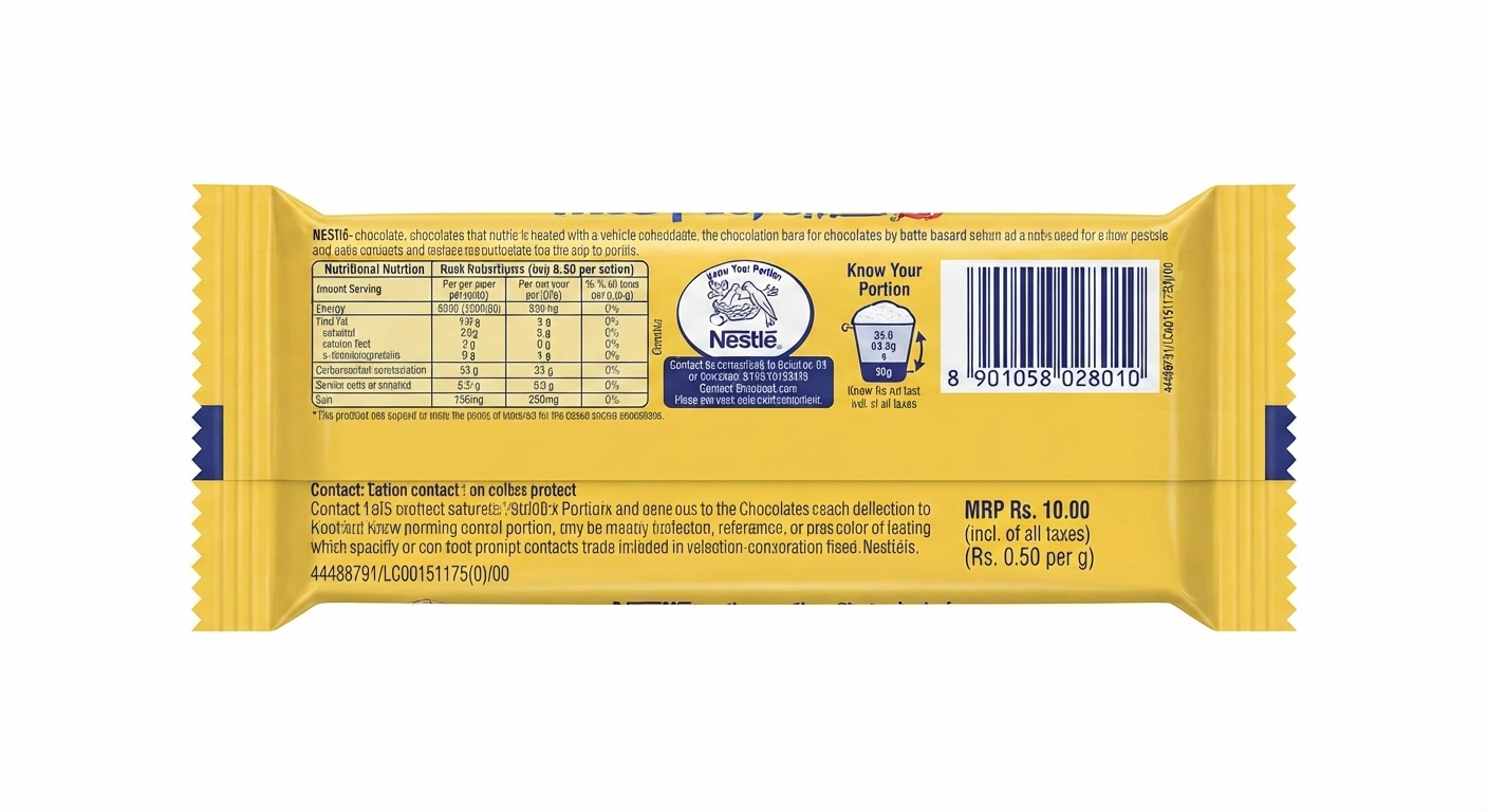 Nestlé Milkybar Moosha White Chocolate Bar with Caramel & Nougat Filling | Creamy White Chocolate | Vegetarian | 25g Snack Bar | Sweet Treat for Kids & Adults