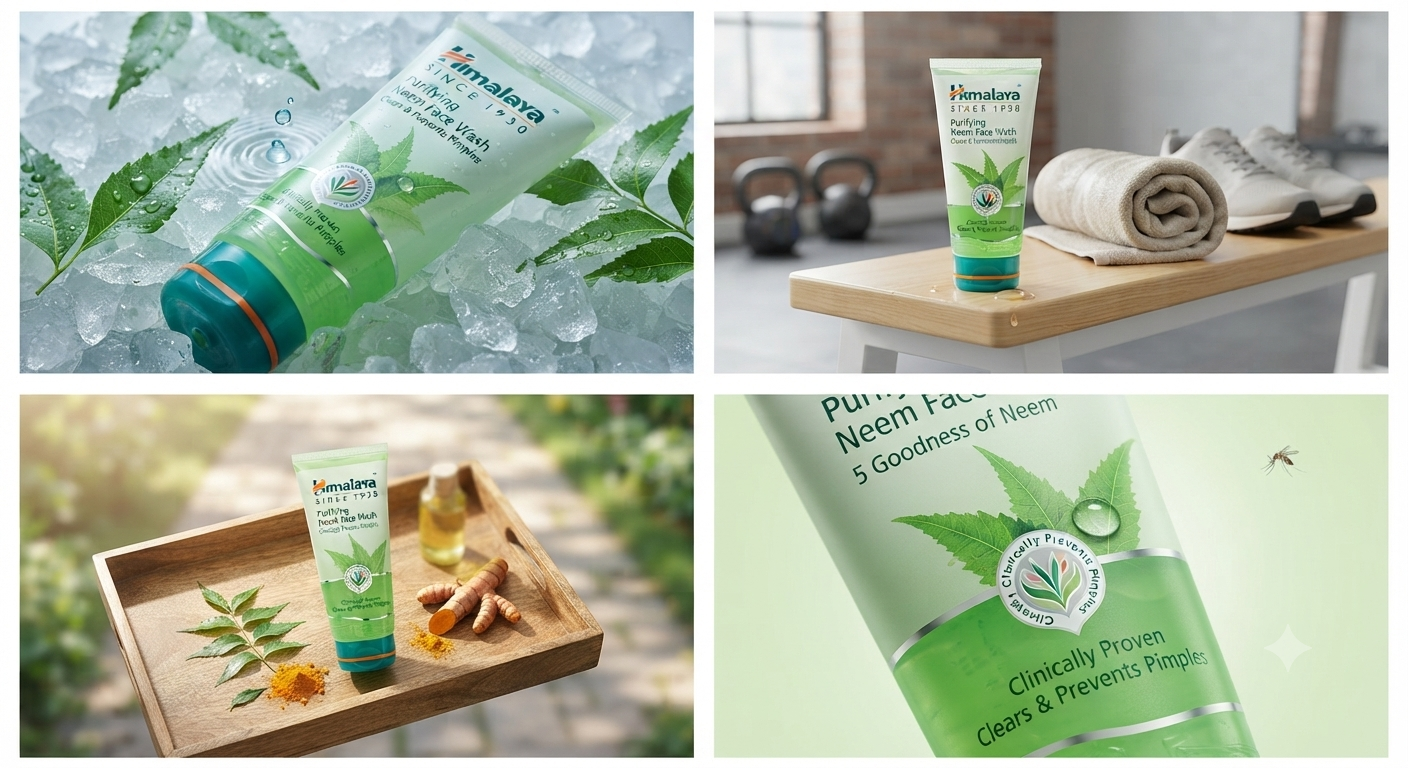 Himalaya Purifying Neem Face Wash, neem face wash, face wash for oily skin, pimple face wash, herbal face wash, natural face cleanser, anti acne face wash, daily face wash