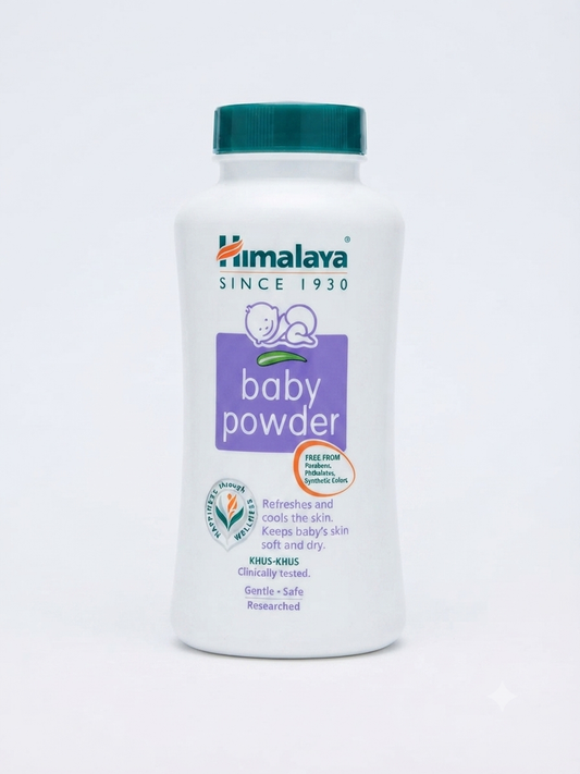 Himalaya Baby Powder (200g/400g) - Refreshing & Cooling Khus-Khus Infusion for Delicate Skin