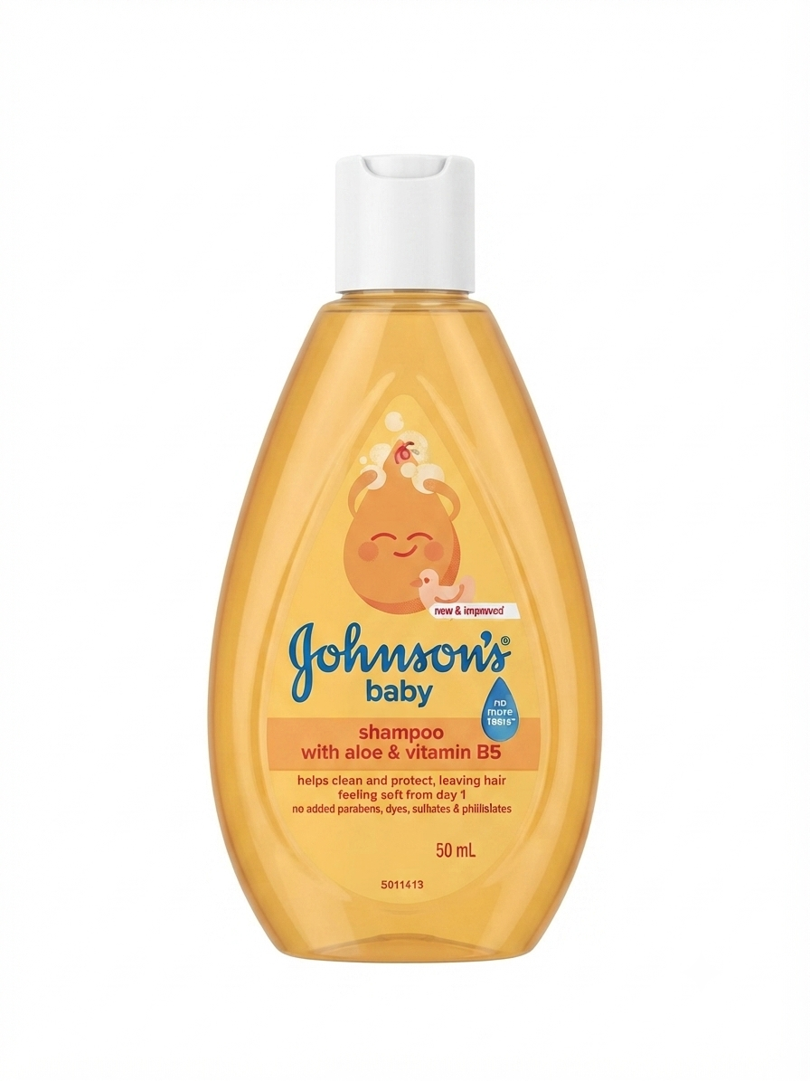 Johnson's Baby Shampoo | No More Tears Formula | Gentle Baby Hair Cleanser | Mild Daily Shampoo for Newborns, Babies & Kids | Dermatologist Tested