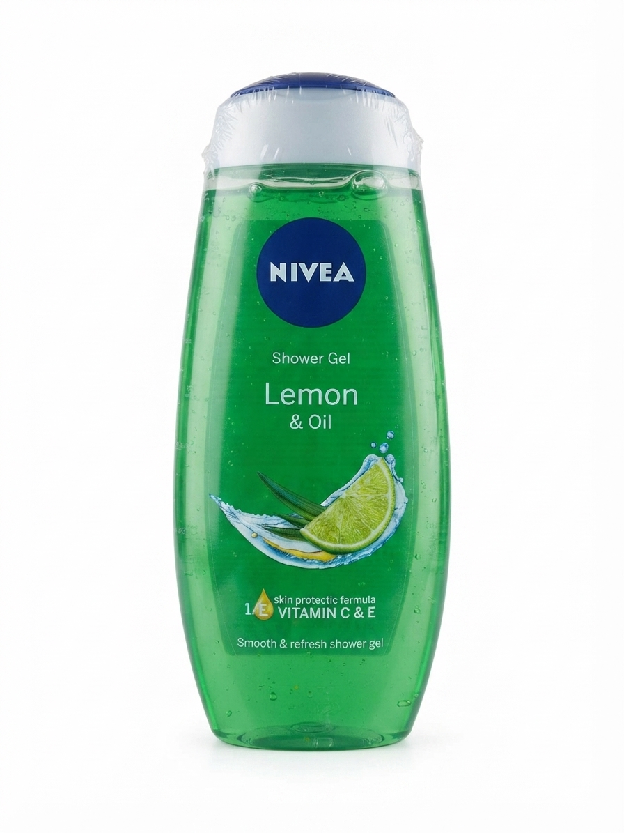 NIVEA Waterlily & Oil Shower Gel 250ml | Vitamin C & E Body Wash | Refreshing Fragrance | pH Skin Neutral | Moisturizing Shower Gel for All Skin Types