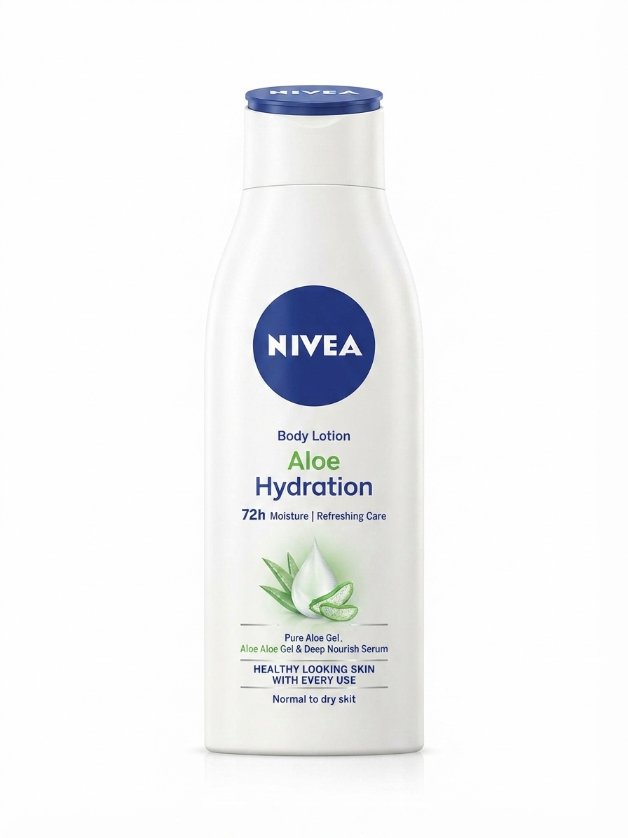 NIVEA Nourishing Body Milk 72h Moisture with Hyaluron & Sweet Almond Oil | Deep Moisturizing Body Lotion for Dry to Very Dry Skin | Rich & Creamy Formula | Dermatologically Tested