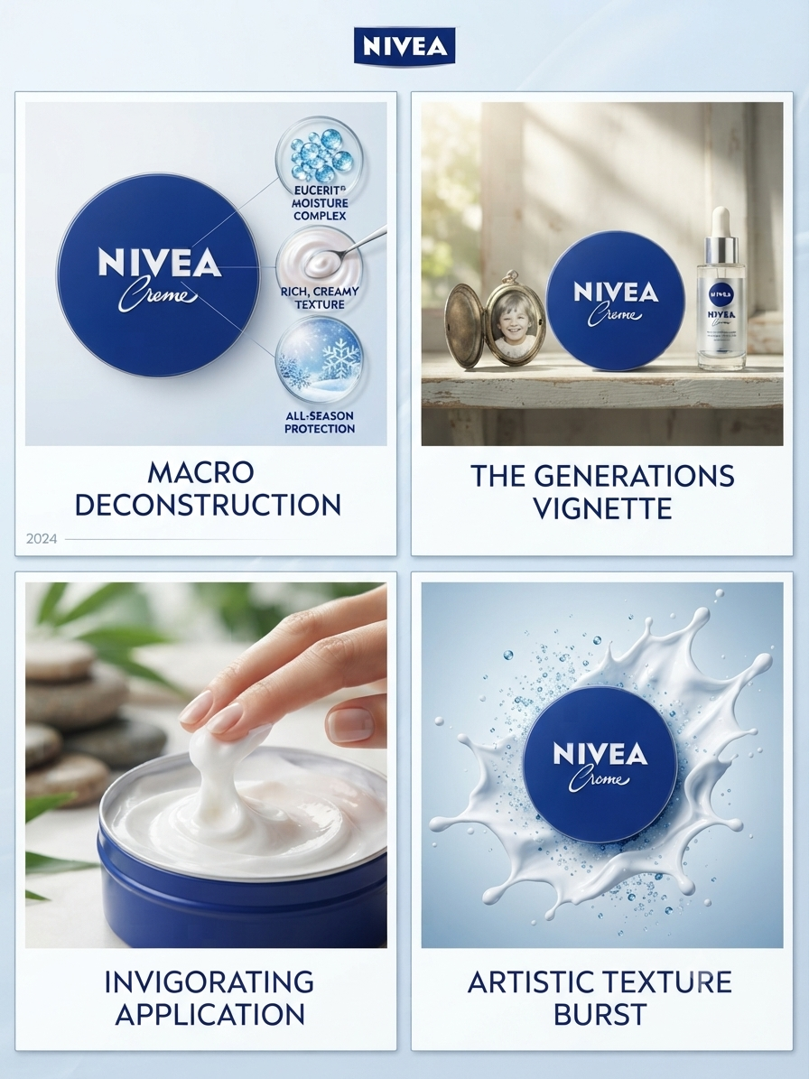 NIVEA Creme Moisturizing Cream for Face, Body & Hands | Deep Moisturization for Dry Skin | Rich & Creamy Formula with Eucerit®, Panthenol & Glycerin | Daily Skin Care
