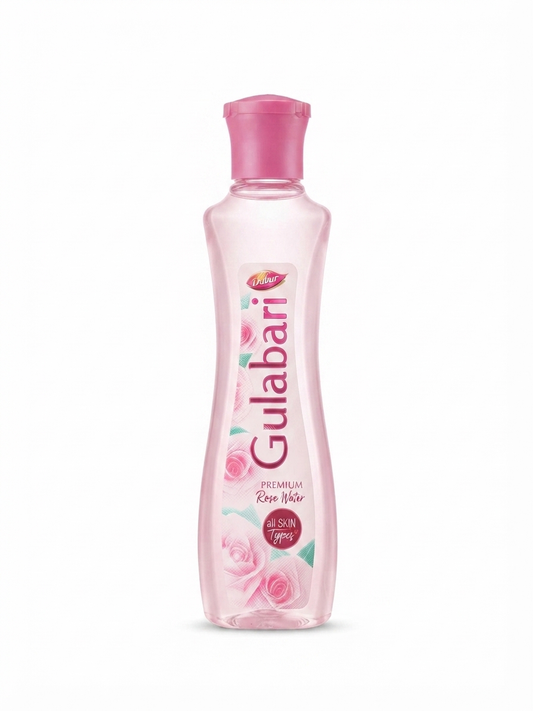 Dabur Gulabari Premium Rose Water | Rose Water Toner for Face | Refreshes & Hydrates Skin | Lightweight Non-Greasy Facial Toner | Suitable for All Skin Types