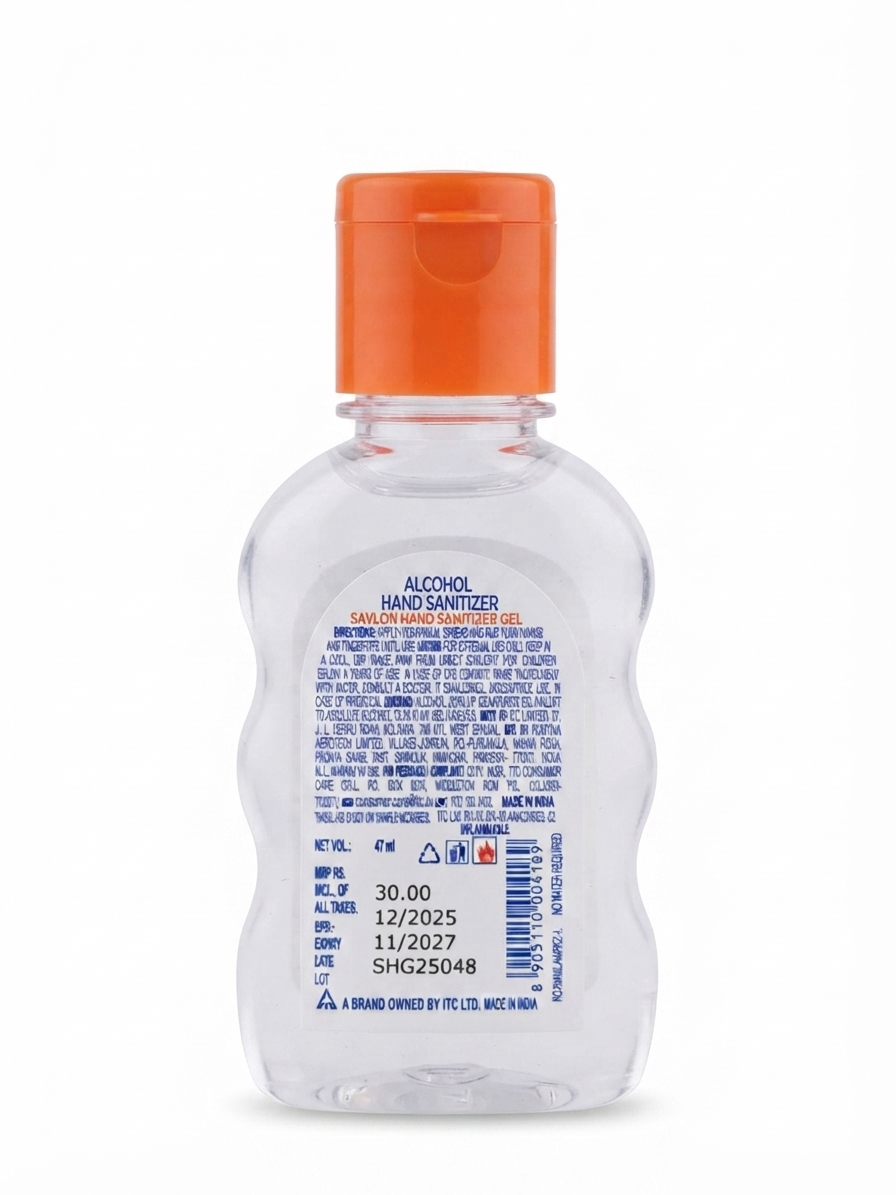 Savlon Hand Sanitizer Gel 100ml | Alcohol-Based Hand Sanitizer | Quick-Drying, Non-Sticky Formula