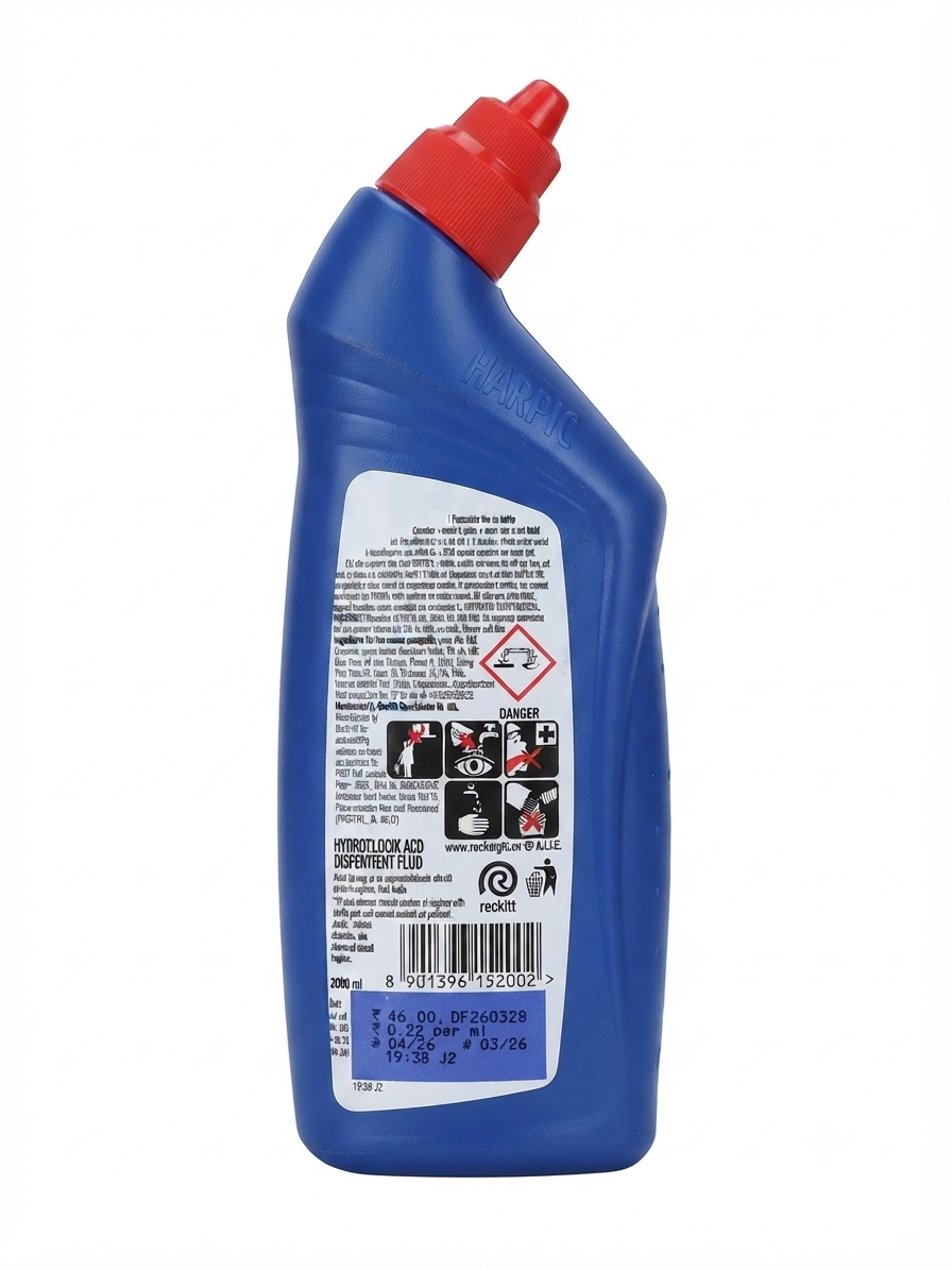 Harpic Power Plus 10X Total Clean Toilet Cleaner Liquid, Original Fresh Fragrance, Fast-Acting Toilet Bowl Cleaner for Deep Cleaning & Freshness