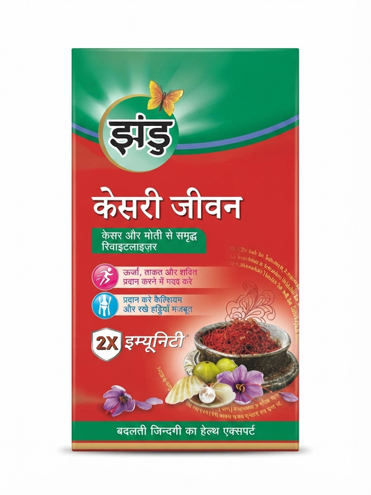 Zandu Kesari Jivan Ayurvedic Health Supplement for Adults, Kesari Jivan Revitalizer Paste with Kesar, Moti & Amla, Daily Wellness Supplement for Men & Women