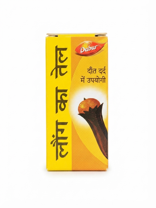 Dabur Laung Ka Tel (Clove Oil), Ayurvedic Clove Oil for Oral Care, Tooth & Gum Care, Traditional Herbal Oil
