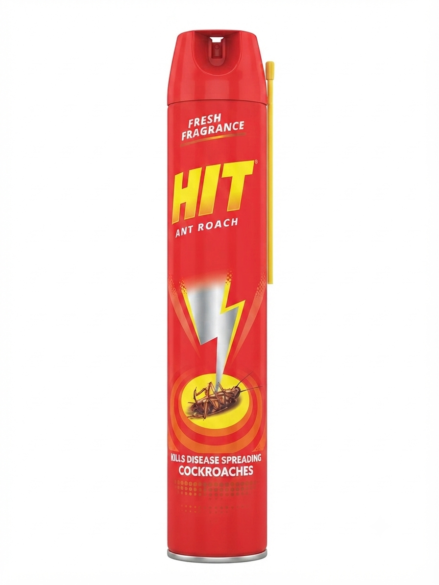 HIT Fresh Fragrance Ant & Roach Killer Spray – 400 ml Aerosol Insecticide