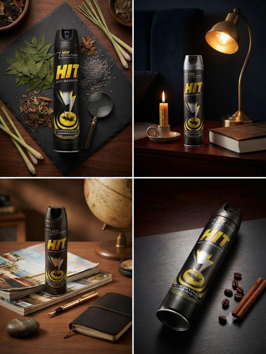 HIT New Extra Power Anti-Mosquito Spray – 400 ml Aerosol