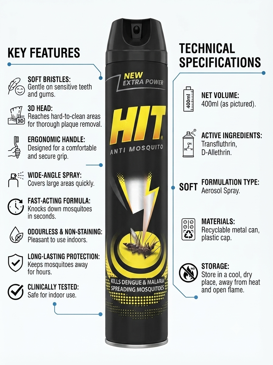 HIT New Extra Power Anti-Mosquito Spray