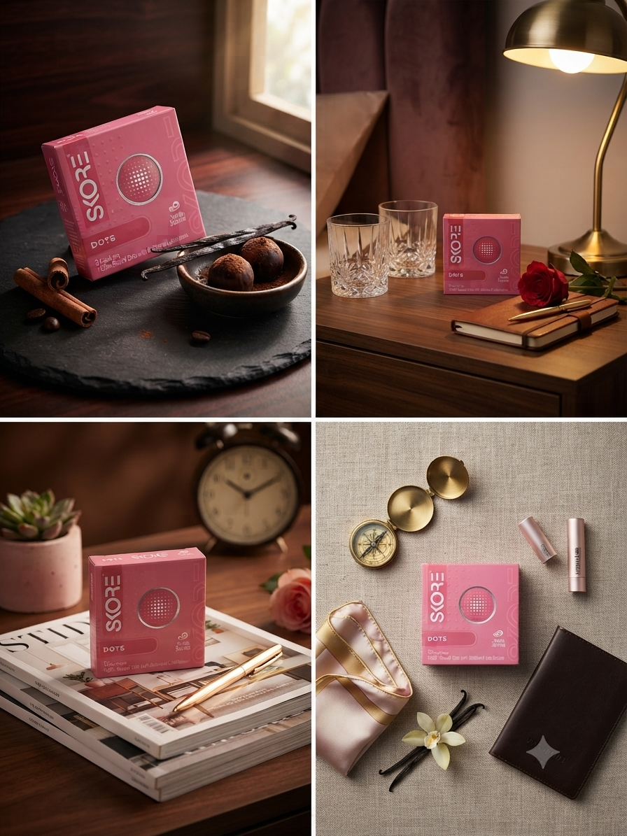 SKORE Not Out 3N Condoms, 3 Count | Climax Delay Condoms with Additional Lubrication | 1500+ Raised Dots for Stimulation | Natural Rubber Latex | ISO 4074 Compliant