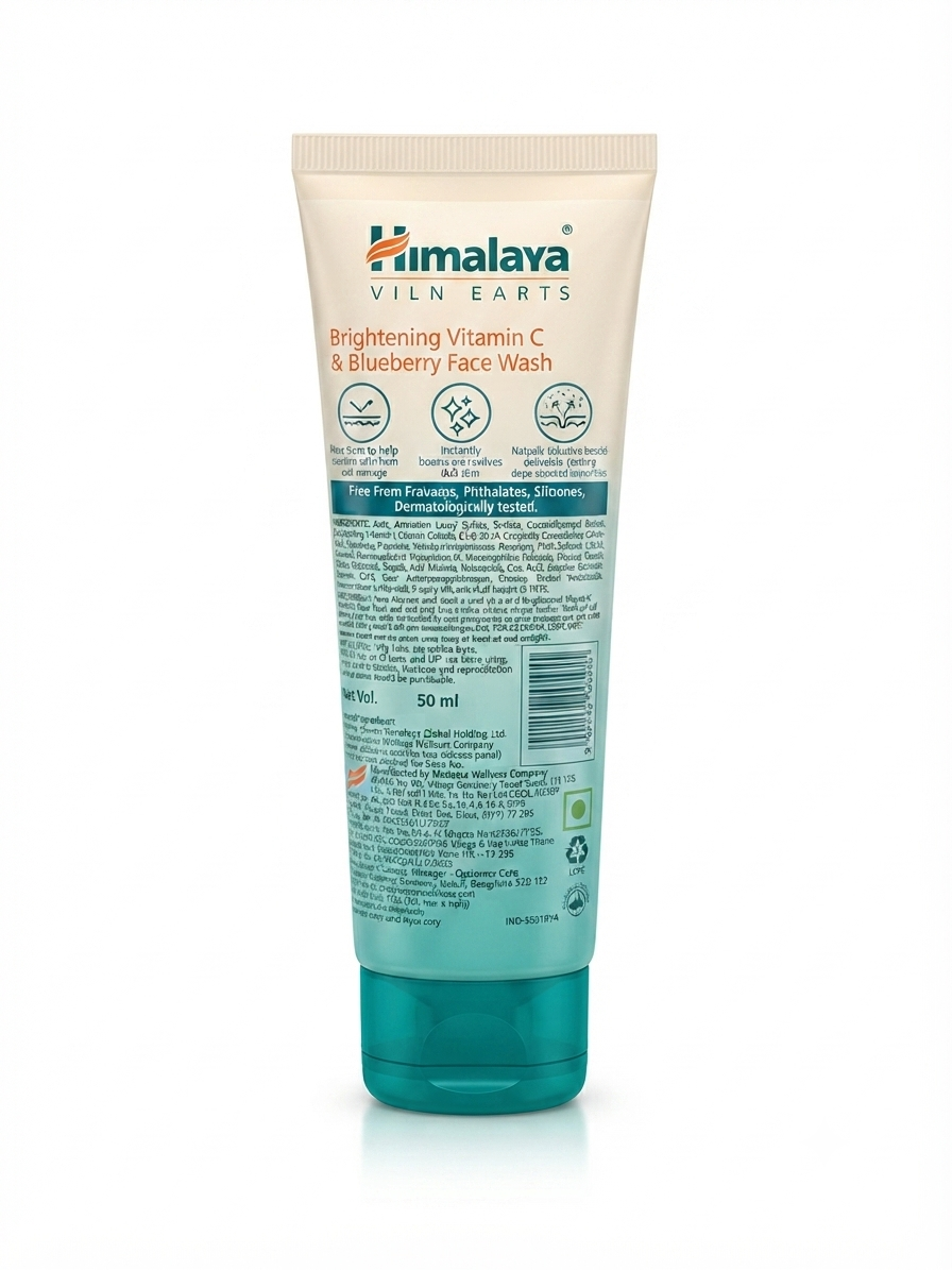 Himalaya Tan Removal Face Wash features Peel and Honey as key ingredients.