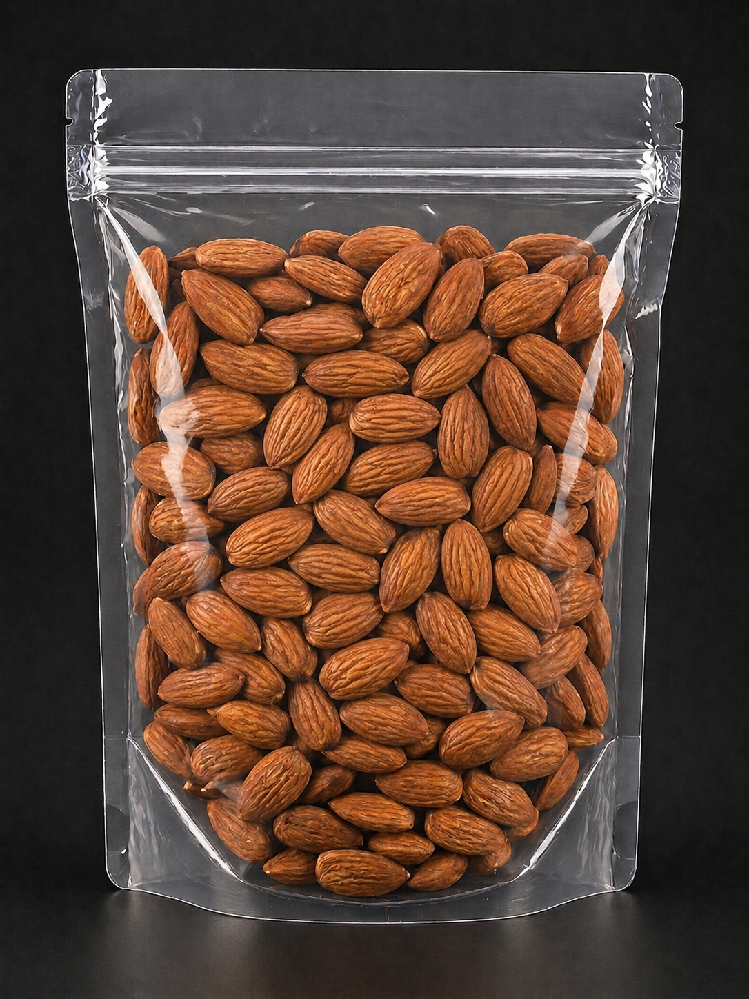 Premium Raw Almonds (Badam) 1 kg | Crunchy Natural Whole Almond Kernels | Healthy Dry Fruits for Snacking, Cooking & Baking