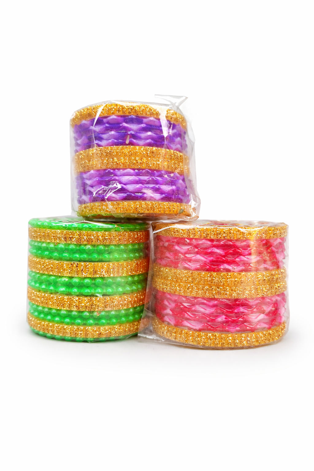 Multicolor Designer Bangles Set for Women & Girls (set of 1)
