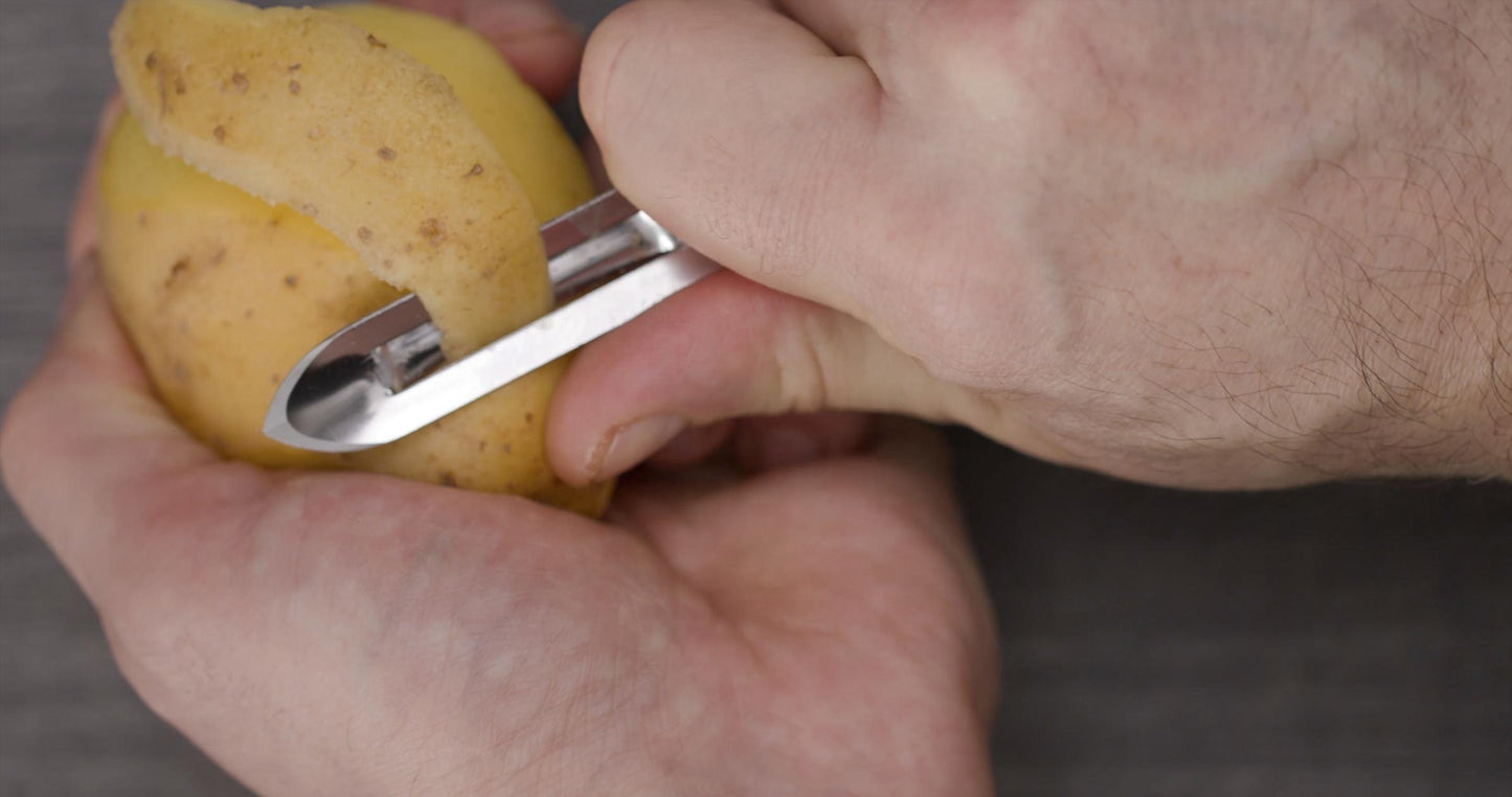 Multipurpose Fruit & Vegetable Peeler with Ergonomic Non-Slip Handle
